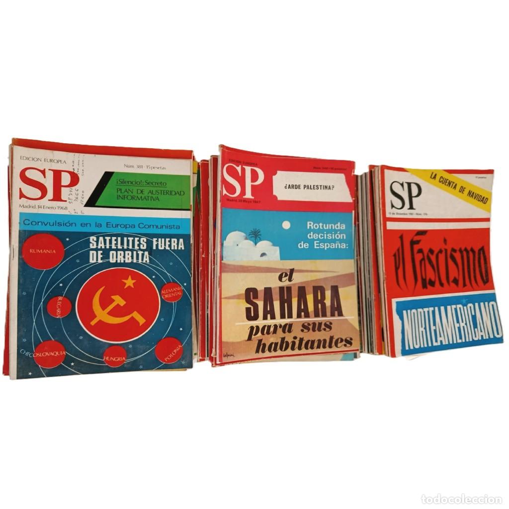 Coleccionismo de Revistas y Peri&oacute;dicos: LOTE 79 REVISTAS: &rdquo;SP&rdquo; (SEMANA POL&Iacute;TICA). A&Ntilde;OS 1967-1968.