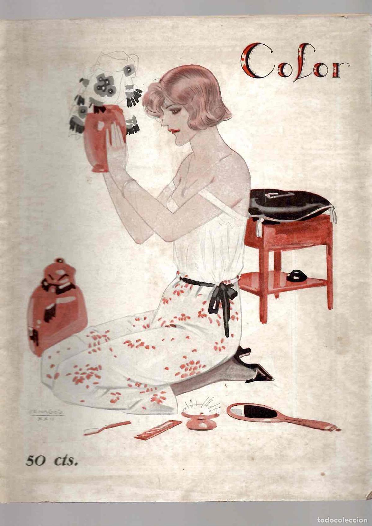 Coleccionismo de Revistas y Peri&oacute;dicos: REVISTA FRIVOLA COLOR. EROTICA-SATIRICA. N&ordm; 6, 15 DE MARZO 1925. BARCELONA. MUY RARA