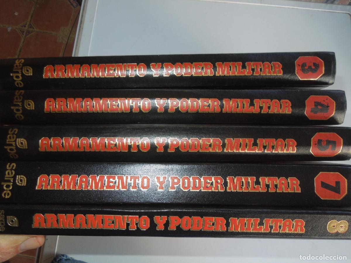 Coleccionismo de Revistas y Peri&oacute;dicos: ARMAMENTO Y PODER MILITAR TOMOS 3-4-5 ENCUADERNADOS Y Y EL 7 Y 8 SIN ENCUADERNAR
