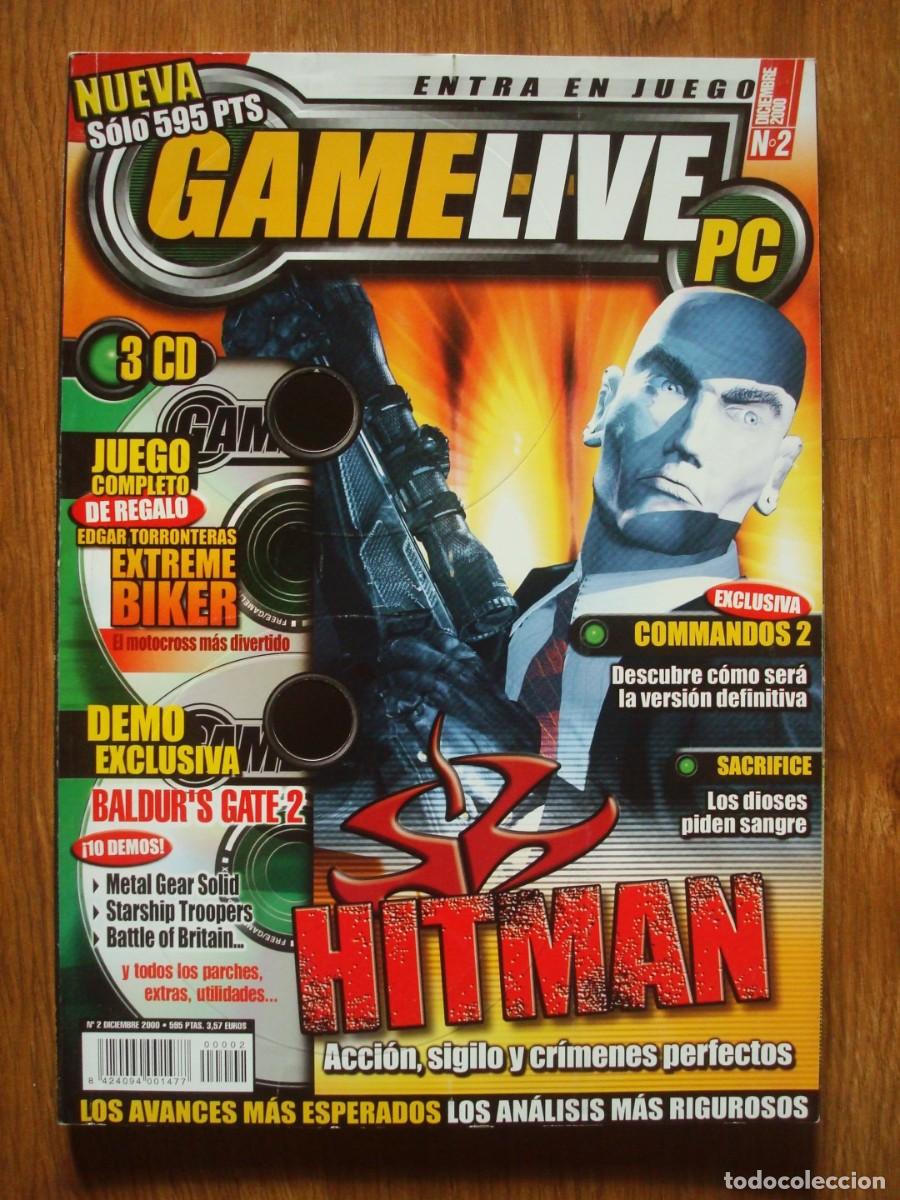 Coleccionismo de Revistas y Peri&oacute;dicos: Gamelive PC n&ordm; 2 Revista Diciembre 2000 (Game Live)