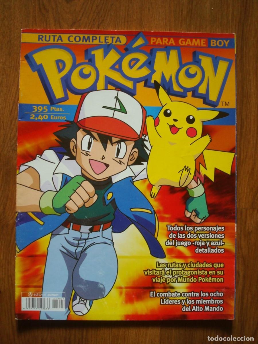 Coleccionismo de Revistas y Peri&oacute;dicos: Ruta completa Pok&eacute;mon para Game Boy