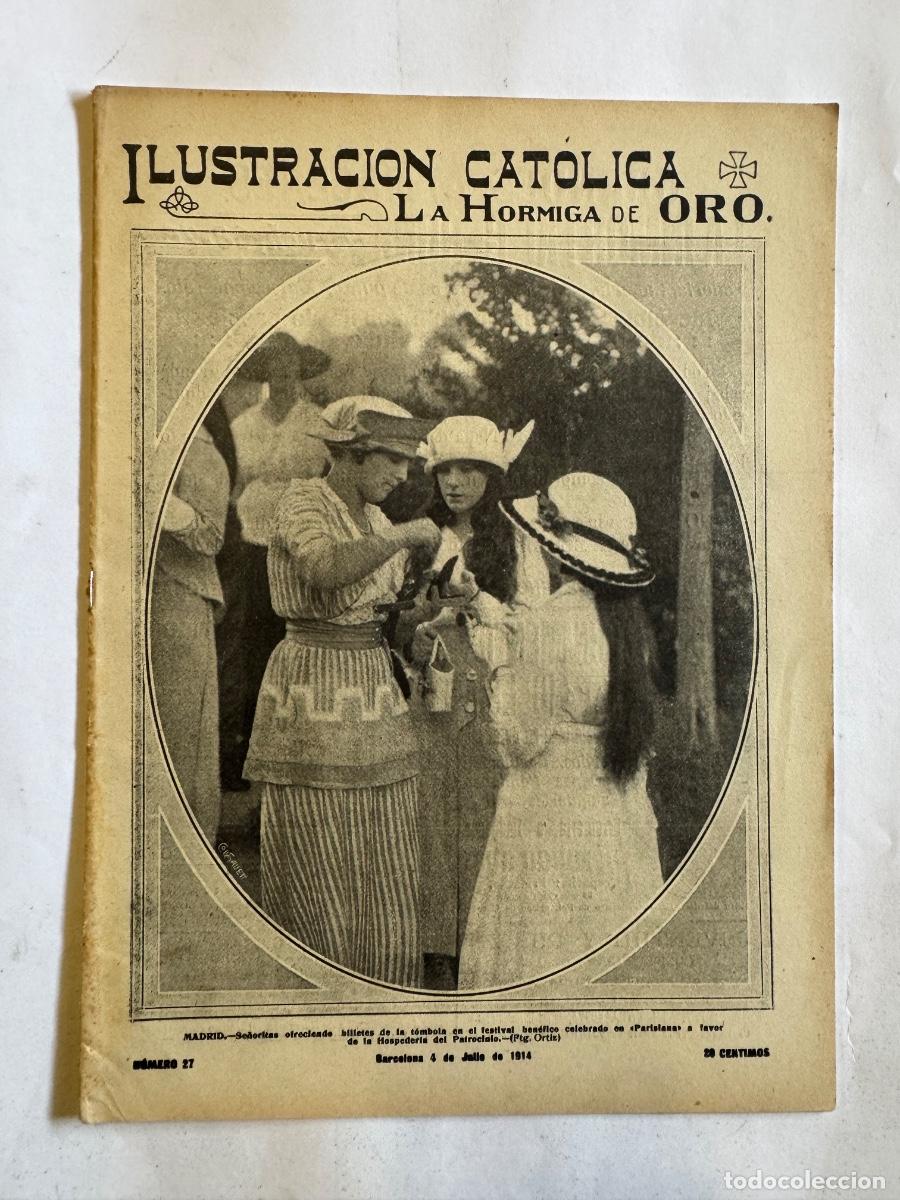 Coleccionismo de Revistas y Peri&oacute;dicos: Revista La Hormiga de Oro, A&ntilde;o 1919, Barcelona, Valencia, Tarragona, Ripoll