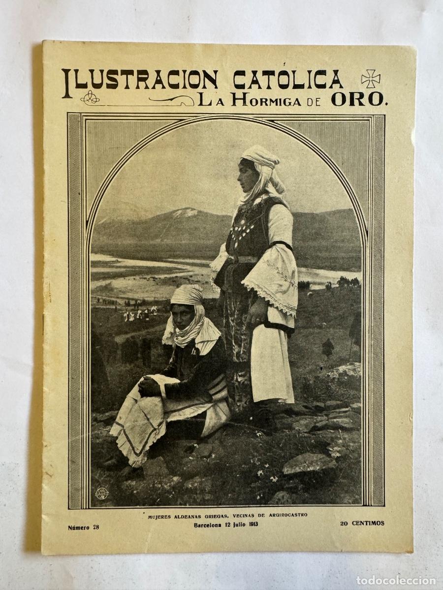 Coleccionismo de Revistas y Peri&oacute;dicos: Revista La Hormiga de Oro, A&ntilde;o 1913, Valladolid, Valencia, Barcelona, Alicante