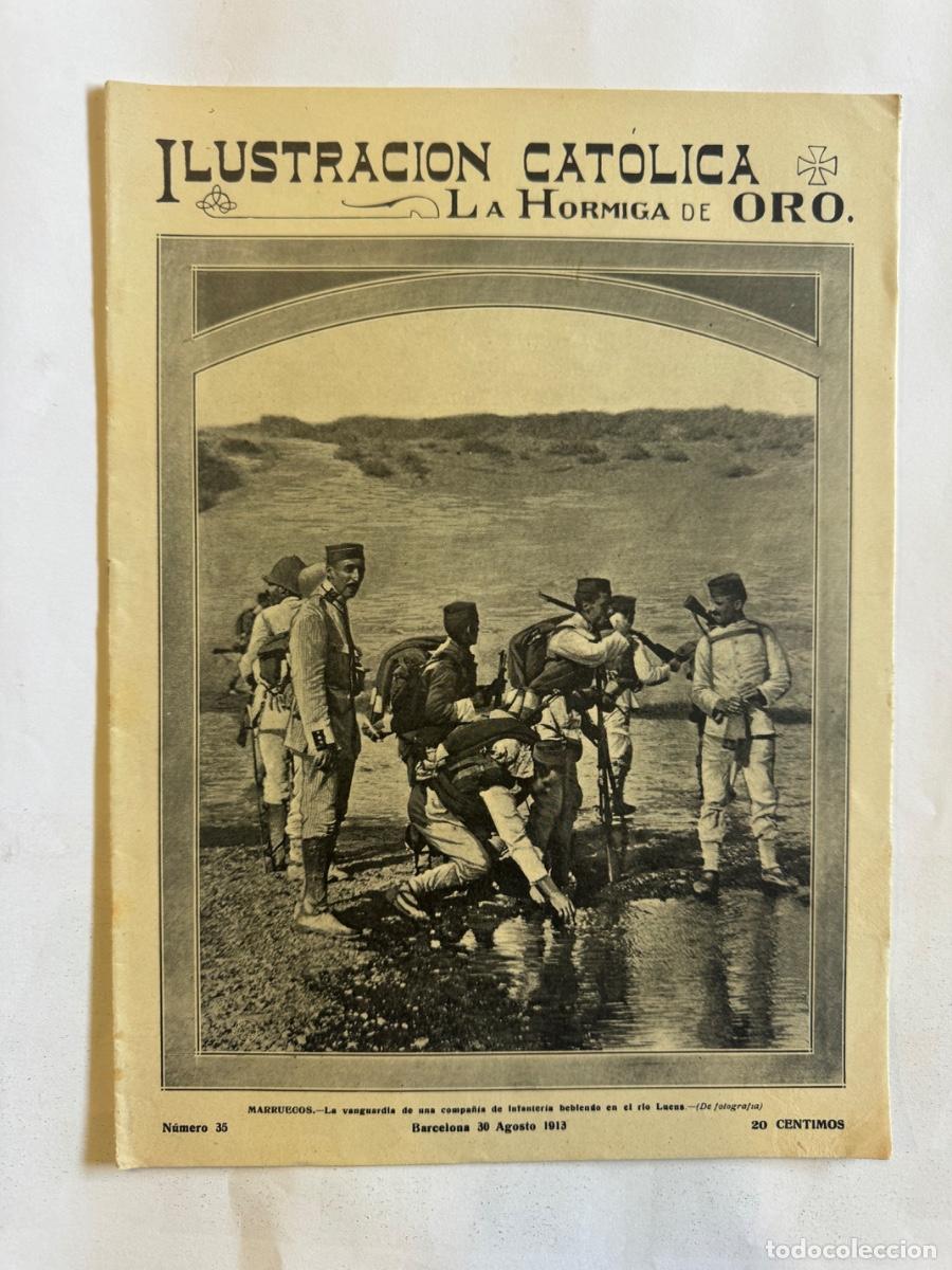 Coleccionismo de Revistas y Peri&oacute;dicos: Revista La Hormiga de Oro, A&ntilde;o 1913, Sagunto, Tarragona, Amposta, Bilbao