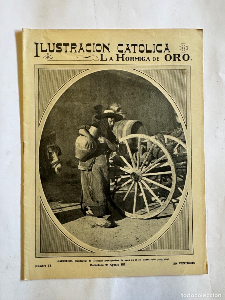 Coleccionismo de Revistas y Peri&oacute;dicos: Revista La Hormiga de Oro, A&ntilde;o 1913, Barcelona, Madrid, Coru&ntilde;a, Valencia