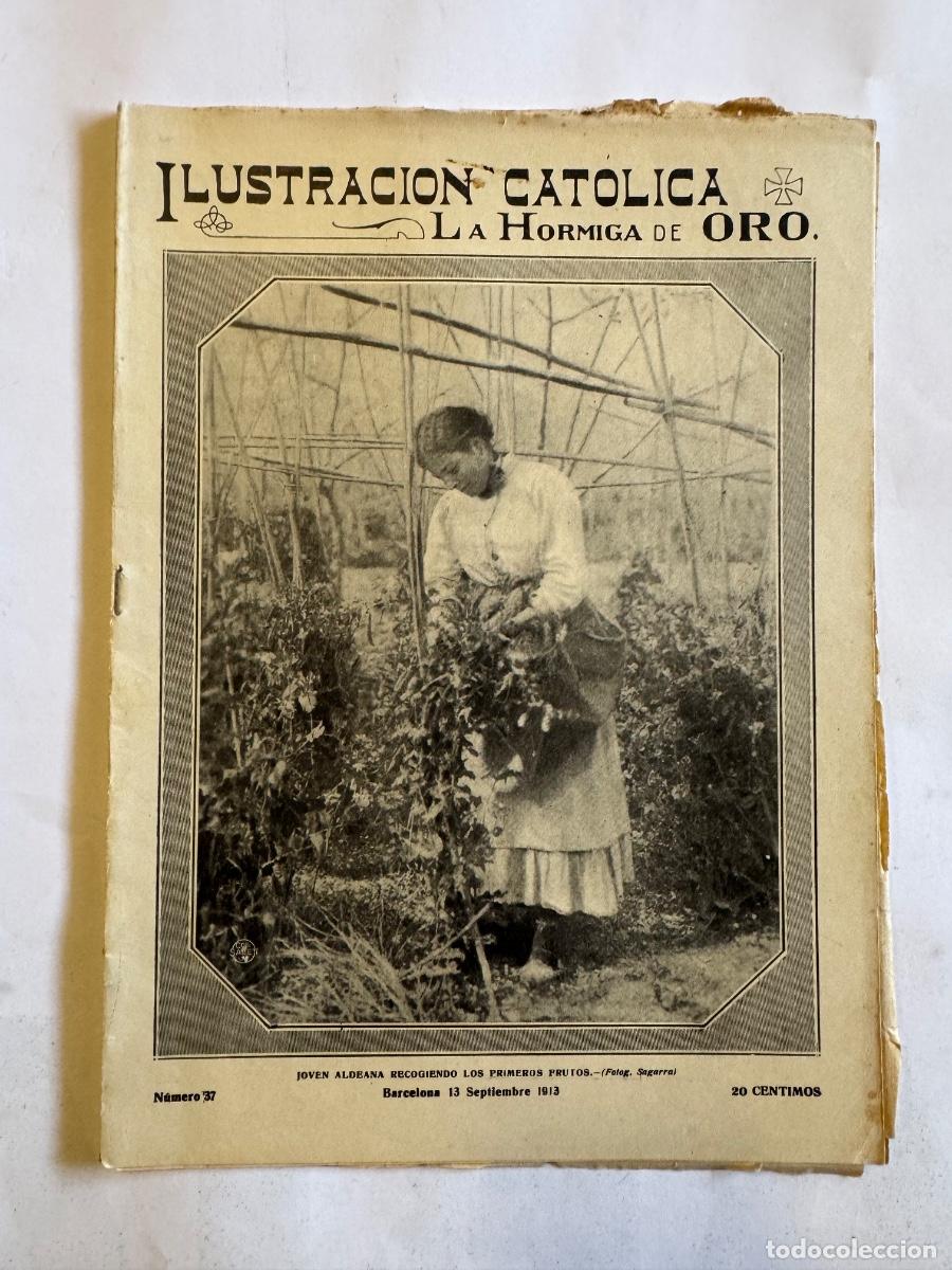 Coleccionismo de Revistas y Peri&oacute;dicos: Revista La Hormiga de Oro, A&ntilde;o 1913, Barcelona, Valladolid, Olot, Alicante