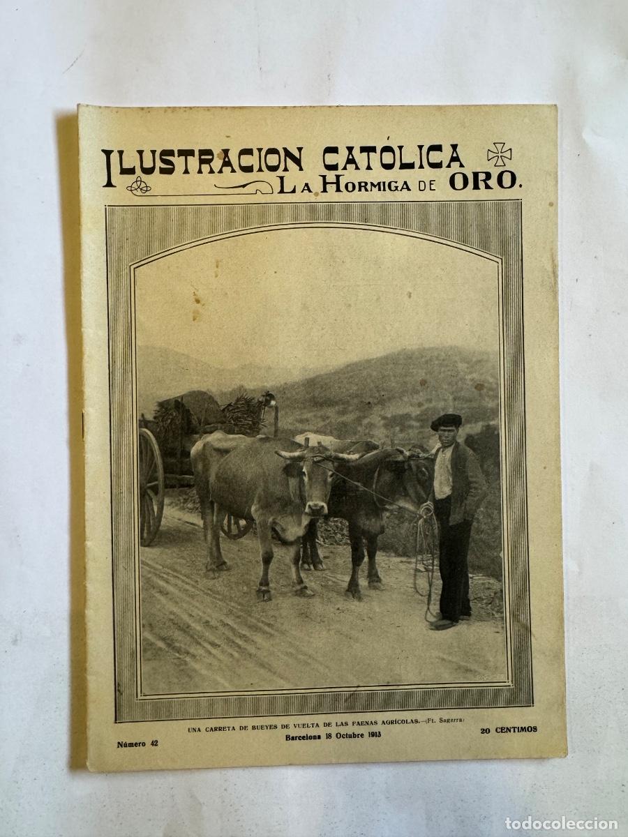 Coleccionismo de Revistas y Peri&oacute;dicos: Revista La Hormiga de Oro, A&ntilde;o 1913, Teruel, Castellon, Madrid, Granada