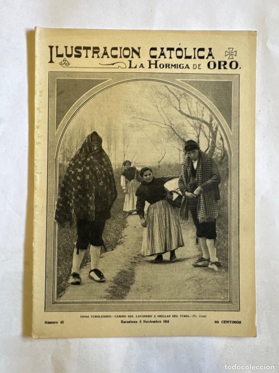 Coleccionismo de Revistas y Peri&oacute;dicos: Revista La Hormiga de Oro, A&ntilde;o 1913, Valencia, Sevilla, Granada