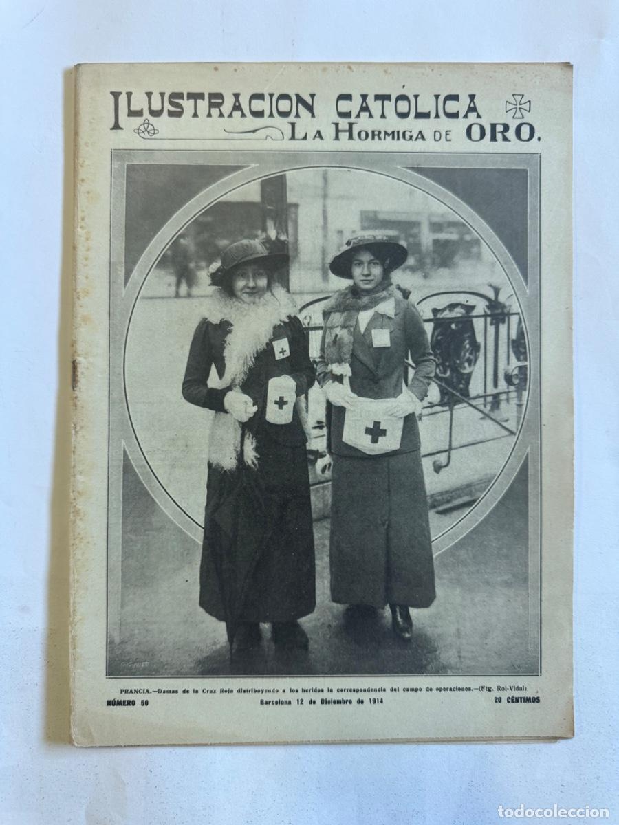 Coleccionismo de Revistas y Peri&oacute;dicos: Revista La Hormiga de Oro, A&ntilde;o 1914, Barcelona, Valencia, Pamplona, Madrid