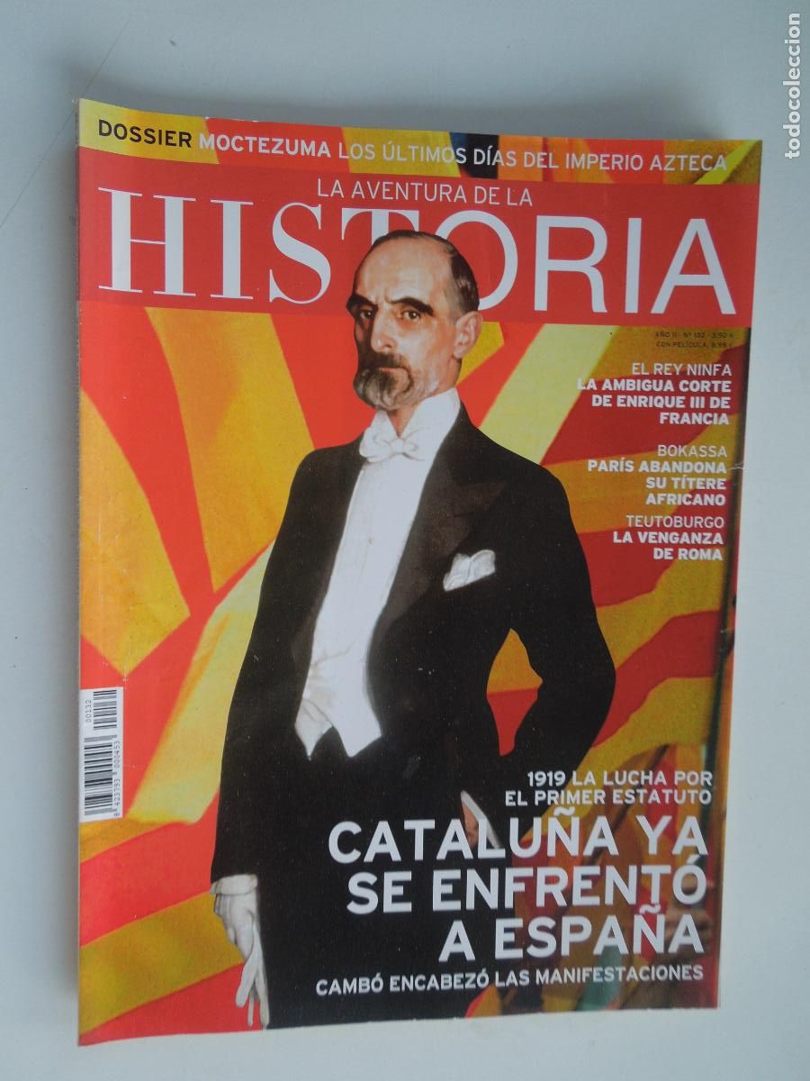 Coleccionismo de Revistas y Peri&oacute;dicos: LA AVENTURA DE LA HISTORIA N&ordm; 132 - CATALU&Ntilde;A YA SE ENFRENT&Oacute; A FRANCO - CAMB&Oacute; - BOKASSA