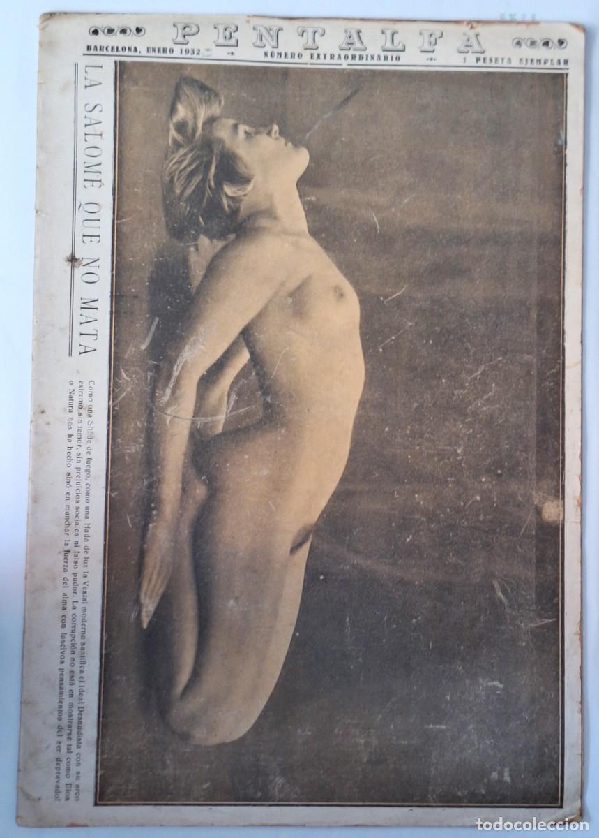 Coleccionismo de Revistas y Peri&oacute;dicos: REVISTA NATURISTA PENTALFA - PROFESOR CAPO - NUMERO EXTRA 132 A 135 - 31/121931 A 15/01/1932