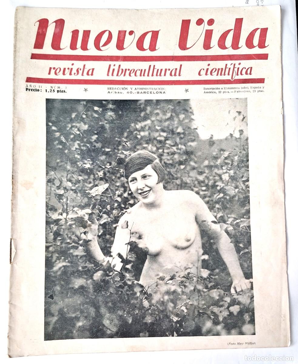 Coleccionismo de Revistas y Peri&oacute;dicos: REVISTA LIBRECULTURAL NUEVA VIDA - CIENTIFICA - NUMERO II NUMERO 3 - ENERO DE 1932