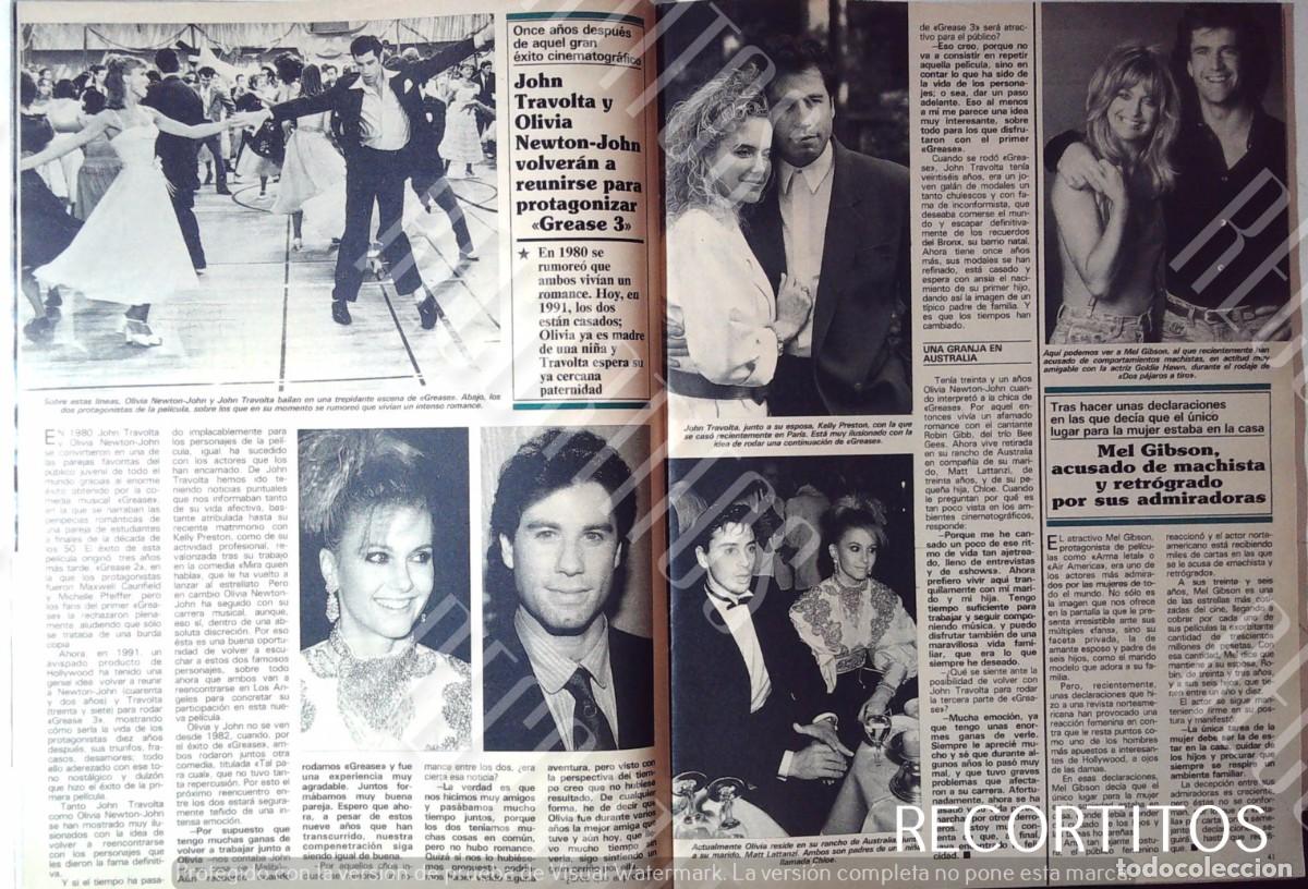 Coleccionismo de Revistas y Peri&oacute;dicos: OLIVIA NEWTON JOHN TRAVOLTA