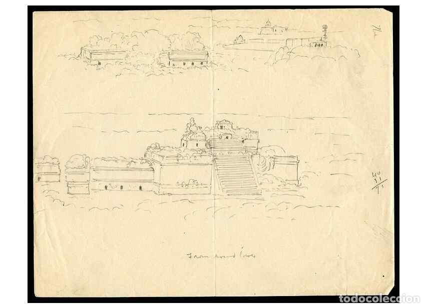Collectionnisme de Revues et Journaux: Reproducci&oacute;n/Reproduction 30390592133: Chichen Itza, Mexico, 1895. 1895 - Holmes, William Henry,