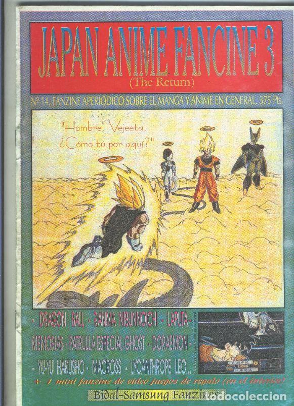 Coleccionismo de Revistas y Peri&oacute;dicos: Japan anime fancine 3 numero 14: Ranma, etc - Varios