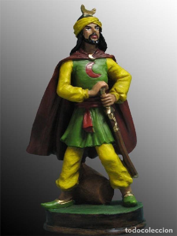 Collectionnisme de Revues et Journaux: El Boletin: Figura Resina Ali Kan serie El Guerrero del Antifaz - Manuel Gago
