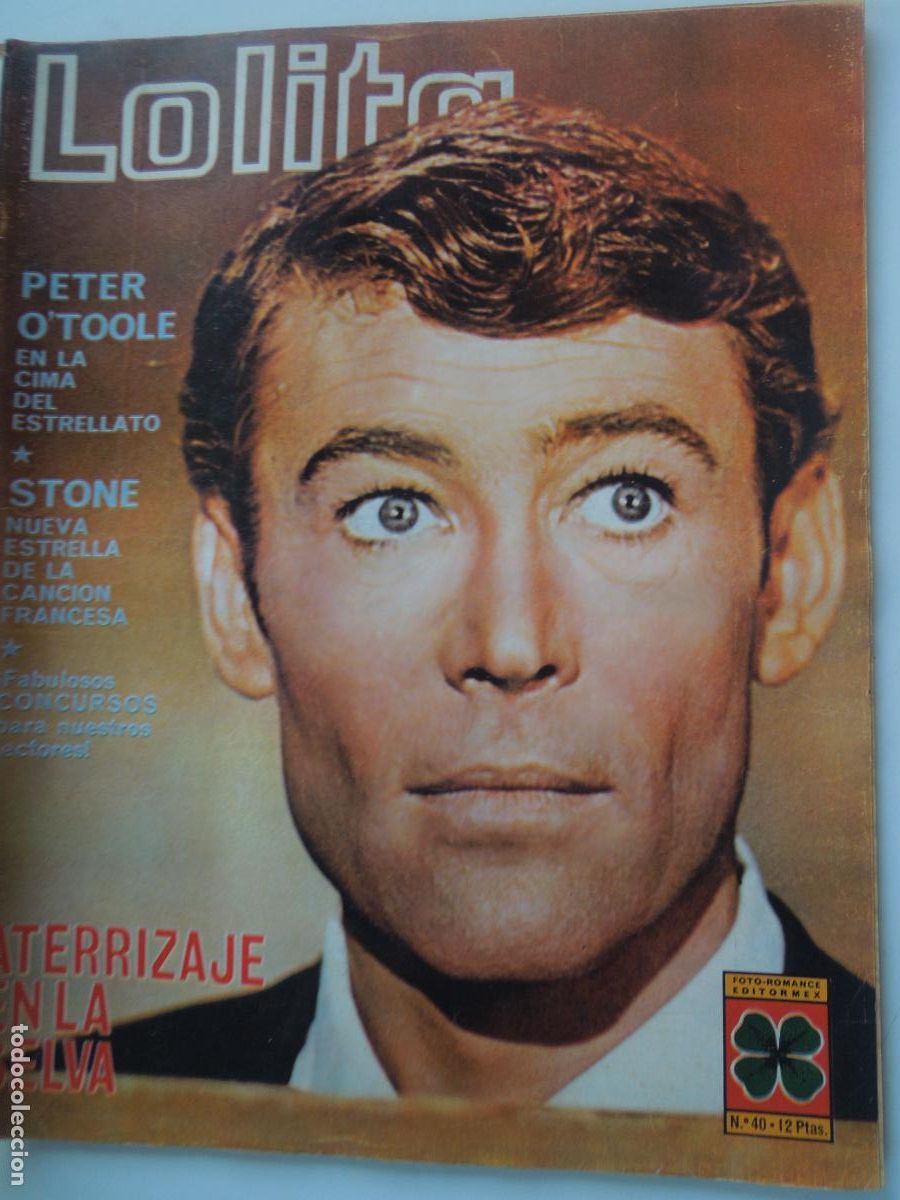 Coleccionismo de Revistas y Peri&oacute;dicos: LOLITA REVISTA FOTOROMANCE N&ordm; 40 - 10 - 1966 - PETER O'TOOLE , ATERRIZAJE EN LA LUNA