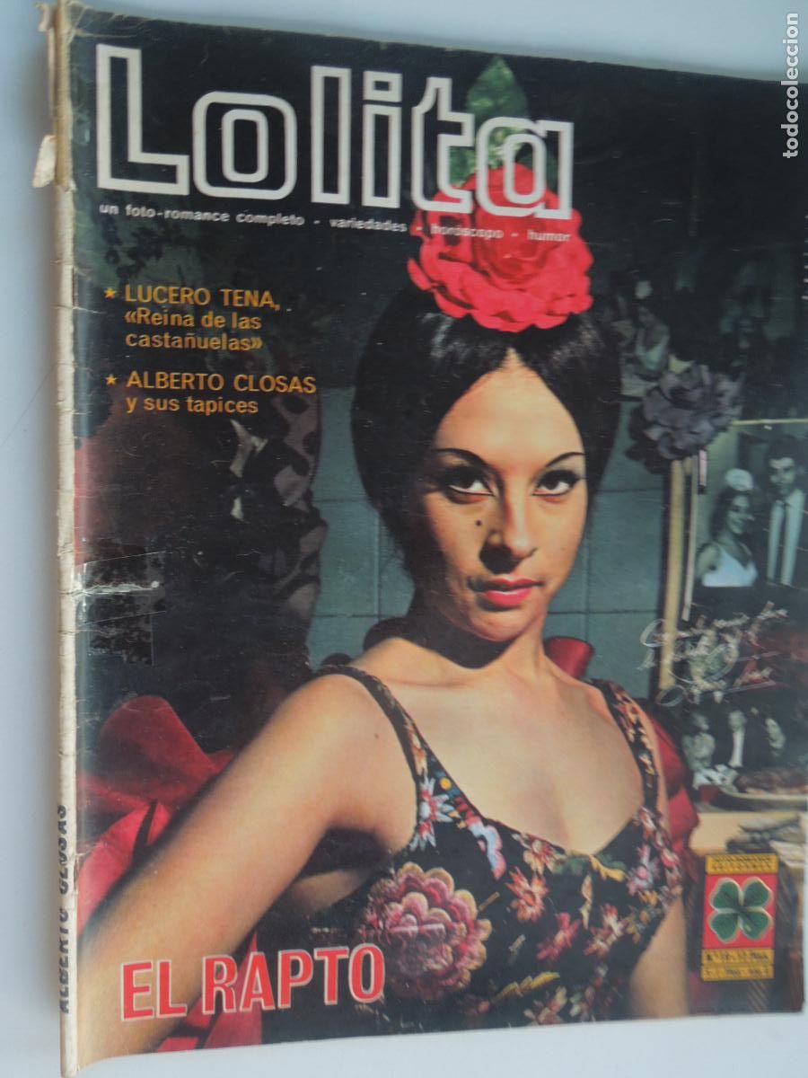 Coleccionismo de Revistas y Peri&oacute;dicos: LOLITA REVISTA FOTOROMANCE N&ordm; 19 - I- 1966 -LUCERO TENA - ALBERTO CLOSAS