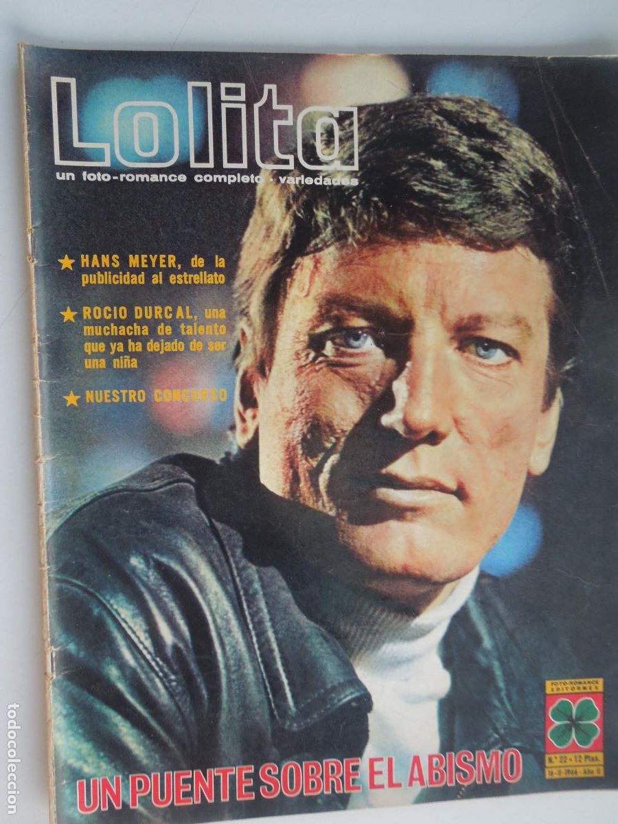 Coleccionismo de Revistas y Peri&oacute;dicos: LOLITA REVISTA FOTO - ROMANCE N&ordm; 19 - I- 1966 -ROCIO DURCAL - HASNS MEYER