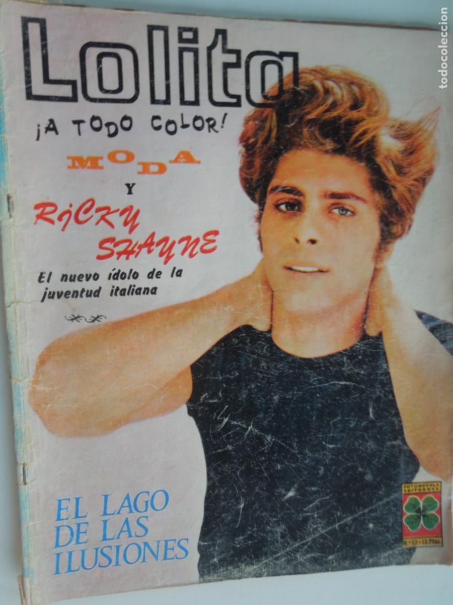Coleccionismo de Revistas y Peri&oacute;dicos: LOLITA REVISTA FOTO - ROMANCE N&ordm; 53 - 04- 1967 -RICKY SHAINE -IDOLO DE LA JUVENTUD ITALIANA