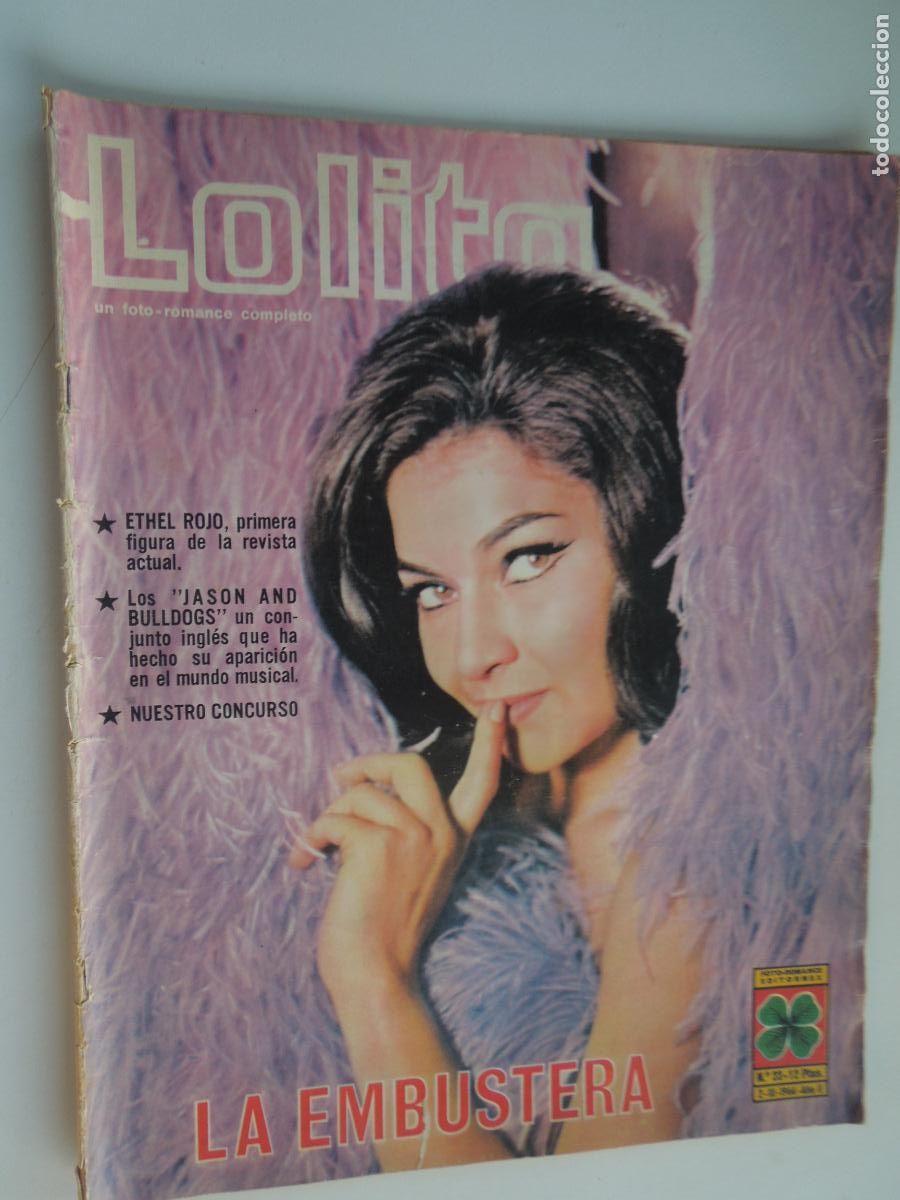 Coleccionismo de Revistas y Peri&oacute;dicos: LOLITA REVISTA FOTO - ROMANCE N&ordm; 23 - III- 1965 -ETHEL ROJO - JASON AND BULLDOGS