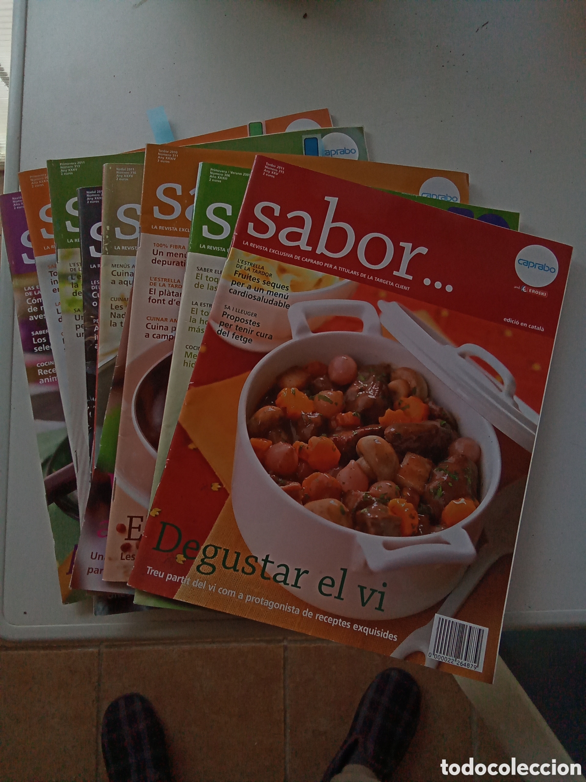 Coleccionismo de Revistas y Peri&oacute;dicos: COCINA . SABOR...LA REVISTA DE CAPTABO
