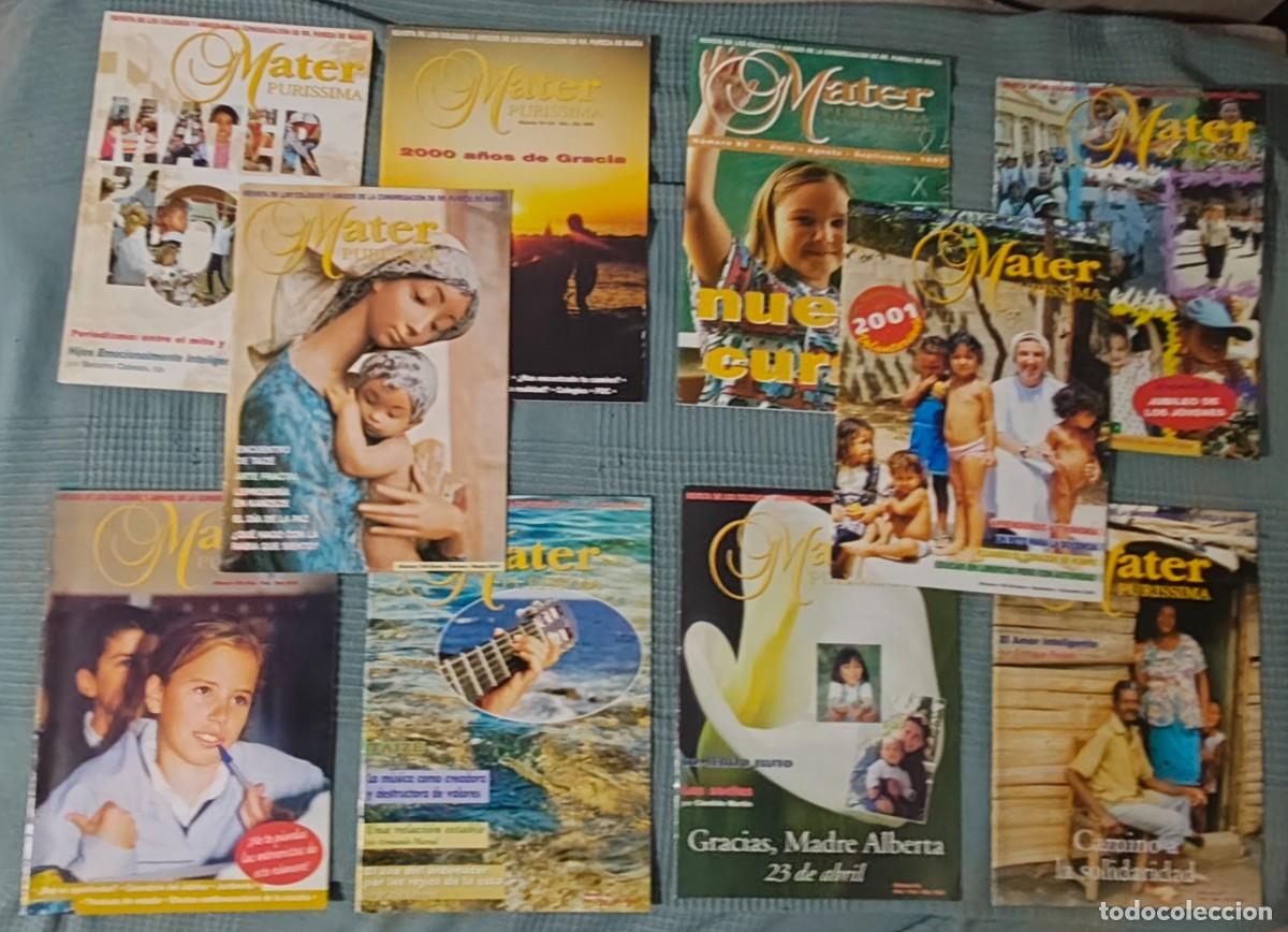 Coleccionismo de Revistas y Peri&oacute;dicos: LOTE DE 10 REVISTAS MATER PURISSIMA (N&ordm; 92 / 97 / 98 / 99 / 100 / 101 / 102 / 104 / 105 / 106)