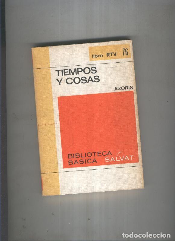 Sammeln von Zeitschriften und Zeitungen: Biblioteca basica Salva rtv 076:Tiempos y cosas - Azqrin