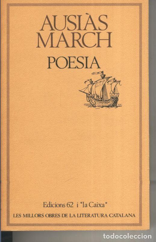 Sammeln von Zeitschriften und Zeitungen: Poesia de Ausias March - Ausias March
