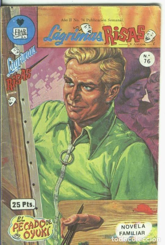 Sammeln von Zeitschriften und Zeitungen: Lagrimas, risas y amor numero 76: El pecado de Oyuki - Yolanda Vargas Dulche y Antonio Gutierrez