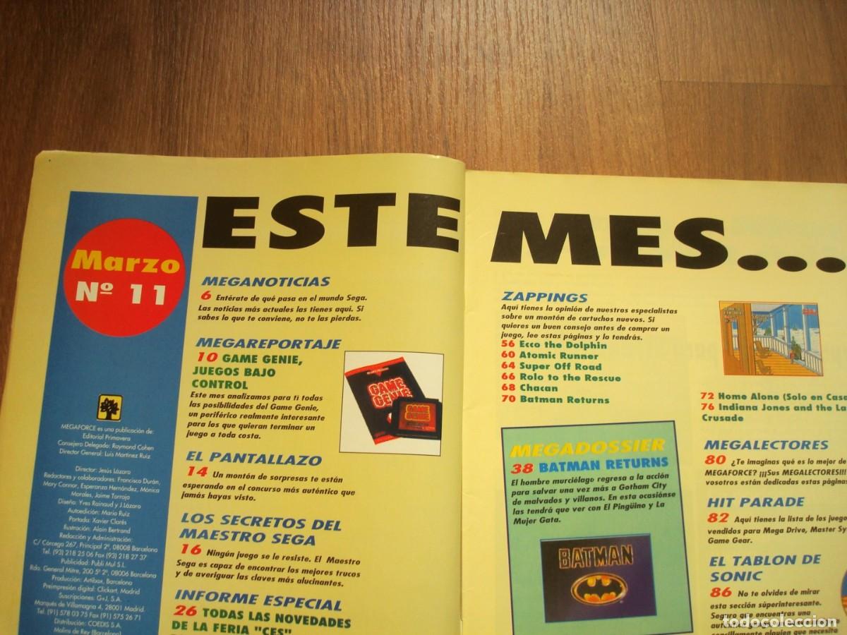 Coleccionismo de Revistas y Peri&oacute;dicos: Mega Force n&ordm; 11 * de regalo (ver condiciones) Megaforce