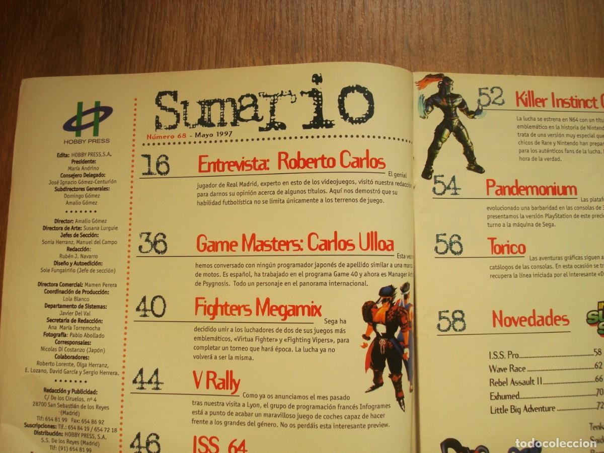 Coleccionismo de Revistas y Peri&oacute;dicos: Hobby Consolas n&ordm; 68 * de regalo (ver condiciones) Hobbyconsolas