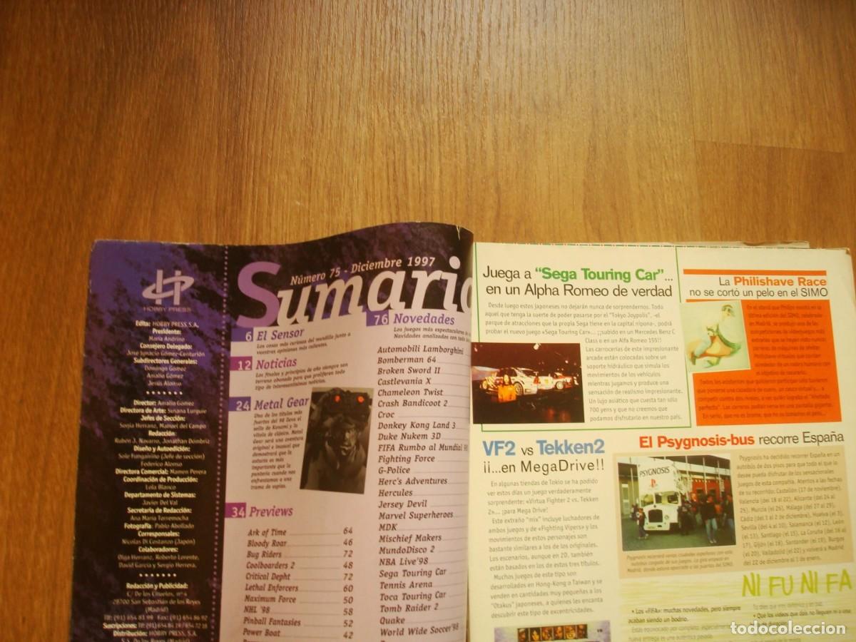 Coleccionismo de Revistas y Peri&oacute;dicos: Hobby Consolas n&ordm; 75 * de regalo (ver condiciones) Hobbyconsolas