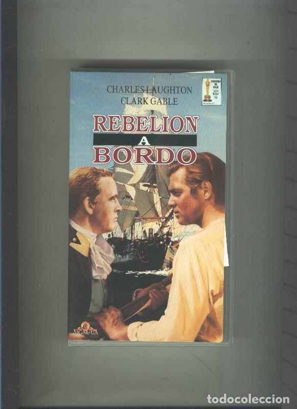 Collezionismo di Riviste e Giornali: Video VHS: Rebelion a bordo (Charles Laughton-Clark Gable) - Varios