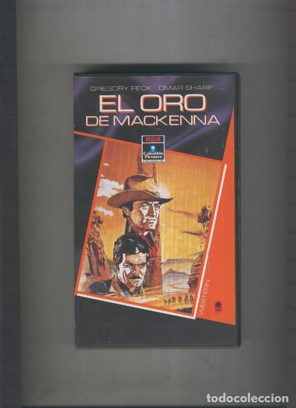Coleccionismo de Revistas y Peri&oacute;dicos: Video VHS: El oro de Mackenna (Gregory Peck-Omar sharif) - Varios