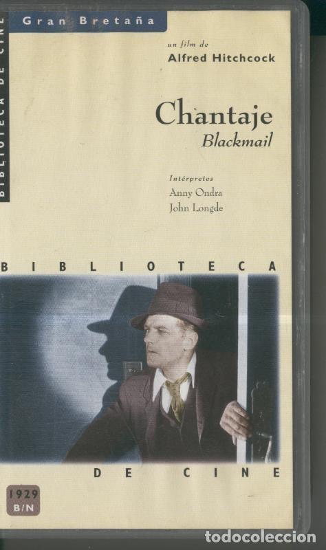 Collectionnisme de Revues et Journaux: Video VHS: Chantaje - Varios