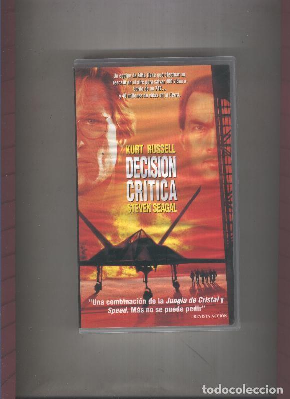Collectionnisme de Revues et Journaux: Video VHS: Decision critica (Kurt Russell-Steven Seagal) - Varios