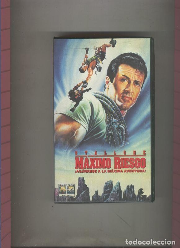 Collection Magazines and Newspapers: Video VHS: Maximo Riesgo (Sylvester Stallone) - Varios