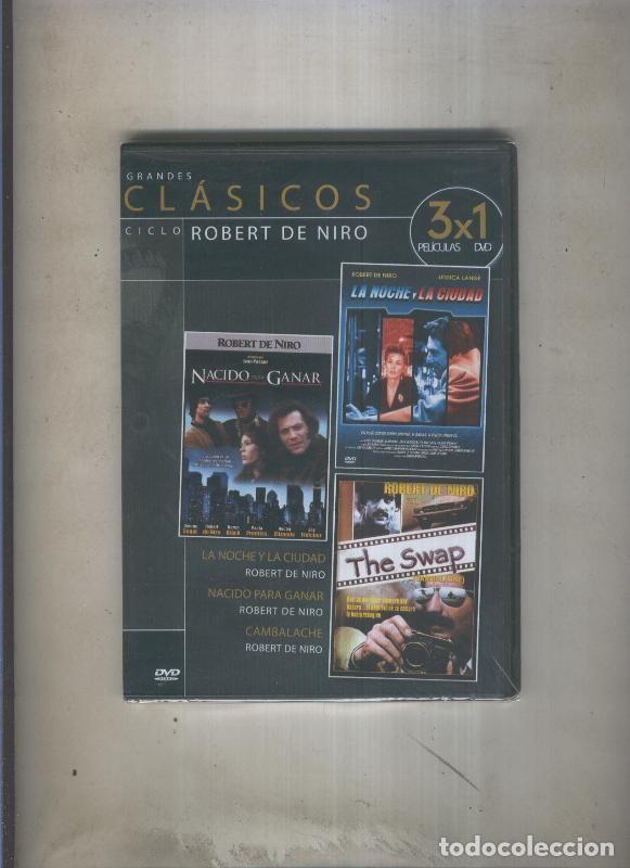 Sammeln von Zeitschriften und Zeitungen: DVD: 3x1: La noche y la ciudad, Nacido para ganar, Cambalache - Robert de Niro