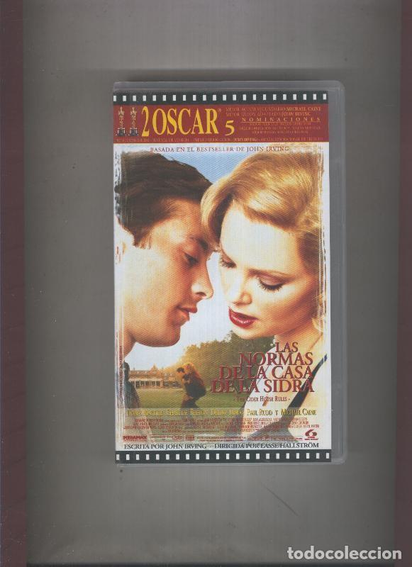Collection Magazines and Newspapers: Video VHS: Las normas de la casa de la sidra (Tobey Maguire-Charlize Theron-Michael Caine) - Varios
