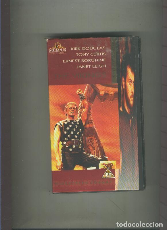 Collezionismo di Riviste e Giornali: Video VHS: Los vikingos (Kirk Douglas-Tony Curtis) - Varios