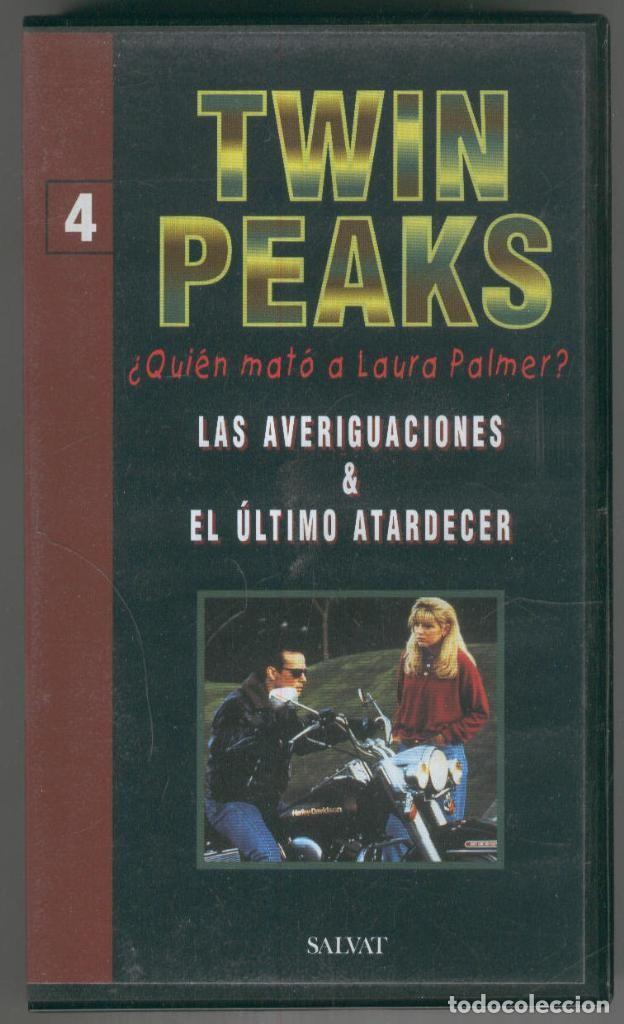 Coleccionismo de Revistas y Peri&oacute;dicos: VHS SERIE: TWIN PEAKS No.04 - La Averiguaciones y El Ultimo Atardecer (SALVAT) - David Lynch