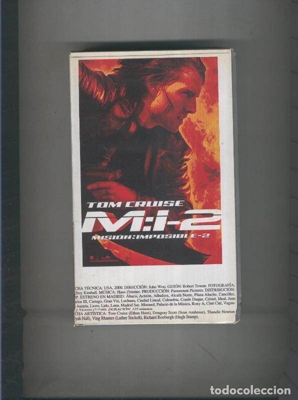 Collectionnisme de Revues et Journaux: Video VHS: Mision Imposible 2 (Tom Cruise) - Varios