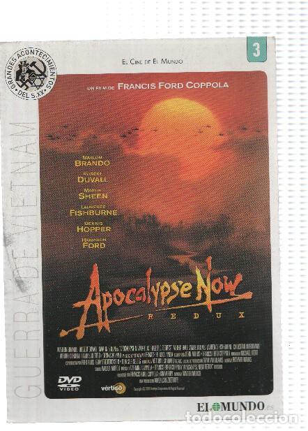 Coleccionismo de Revistas y Peri&oacute;dicos: DVD-Cine: Grandes Acontecimientos del Siglo XX, Numero 03: APOCALYPSE NOW - Coppola - Varios