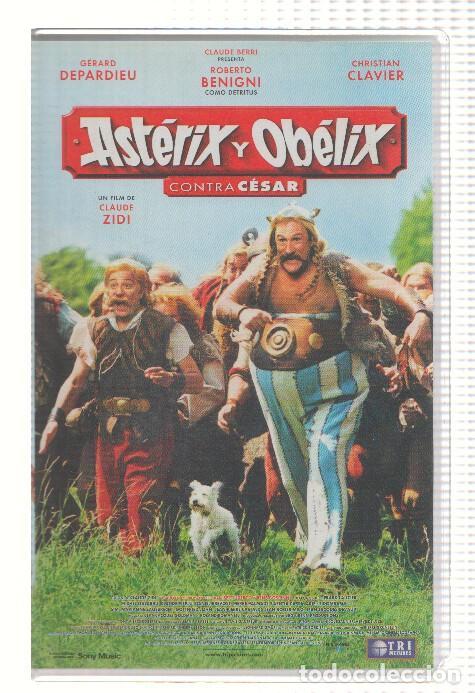 Coleccionismo de Revistas y Peri&oacute;dicos: Cine VHS: ASTERIX Y OBELIX: CONTRA EL CESAR - Gerard Depardieu - Claude Zidi