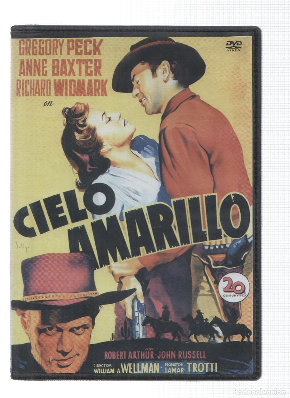 Coleccionismo de Revistas y Peri&oacute;dicos: DVD-Cine: CIELO AMARILLO - Gregory Peck (Suevia Films 2006) - William A. Wellman