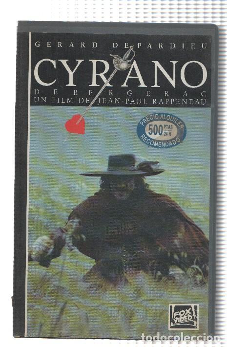 Colecionismo de Revistas e Jornais: VHS-Cine: CYRANO DE BERGERAC - Gerard DePardieu (Fox 1992) - Jean-Paul Rappeneau