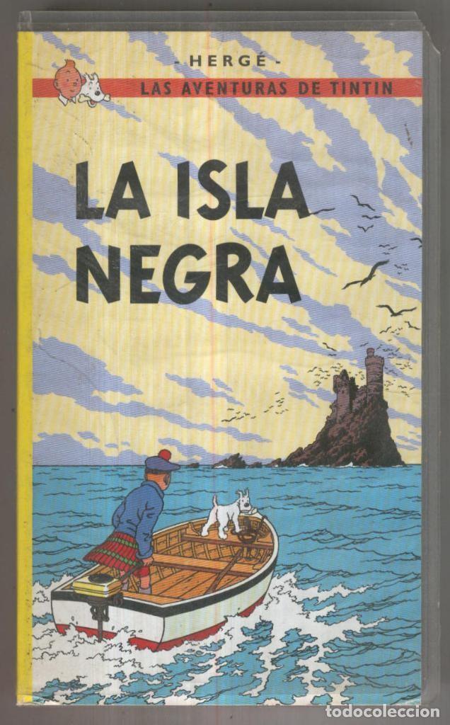 Collezionismo di Riviste e Giornali: VHS Cine Tintin: LA ISLA NEGRA (1992) - Herge