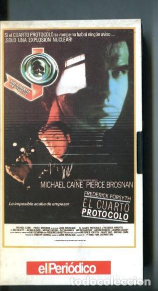 Collectionnisme de Revues et Journaux: VHS: El cuarto protocolo con Michael Caine y Pierce Brosnan