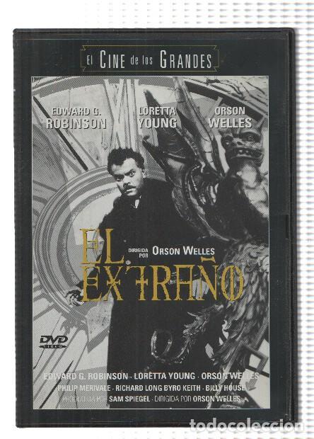 Coleccionismo de Revistas y Peri&oacute;dicos: DVD-Cine: EL EXTRA&Ntilde;O - Edward G. Robinson, Loretta Young (El Cine de los Grandes) - Orson Welles
